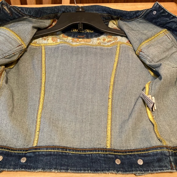 Miss Me Rhinestone Jean Jacket - Picture 8 of 10